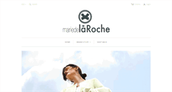 Desktop Screenshot of mariedelaroche.com